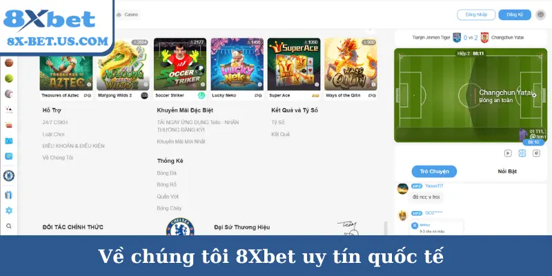 Về chúng tôi 8Xbet uy tín quốc tế | 8xbet nhà cái | vaosc88 nhà cái