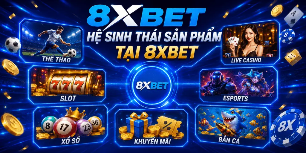 Hệ sinh thái sản phẩm tại 8XBET | 8xbet đại sứ | vaosc88 đại sứ